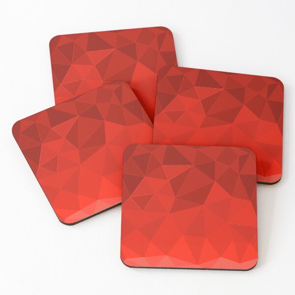 Item preview, Red-orange triangle background image designed and sold by KwangCB.
