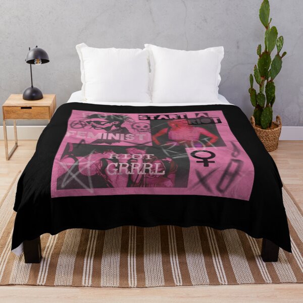 Item preview, Riot grrrl designed and sold by FurAndWhiskersStudio.