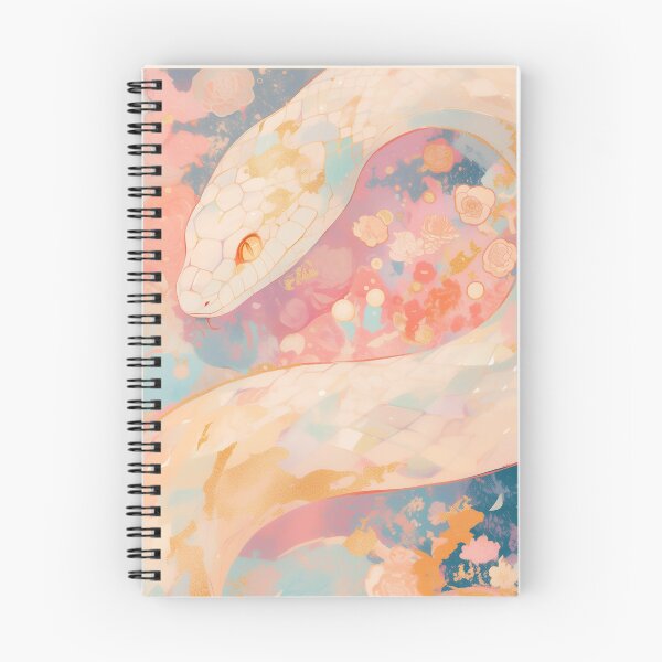 Item preview, Year Of The Snake 蛇年 Water Color Painting Pastel Color designed and sold by GraTEEtude.