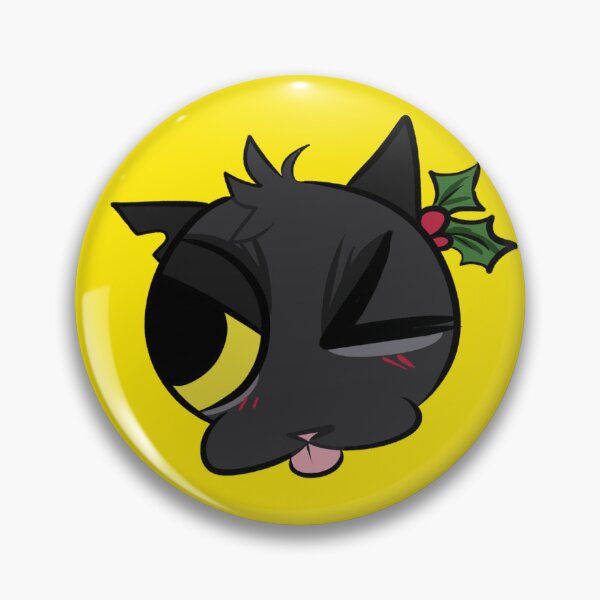 Item preview, goofy silly black cat hollyleaf warrior cats funny singles designed and sold by Rexoox.