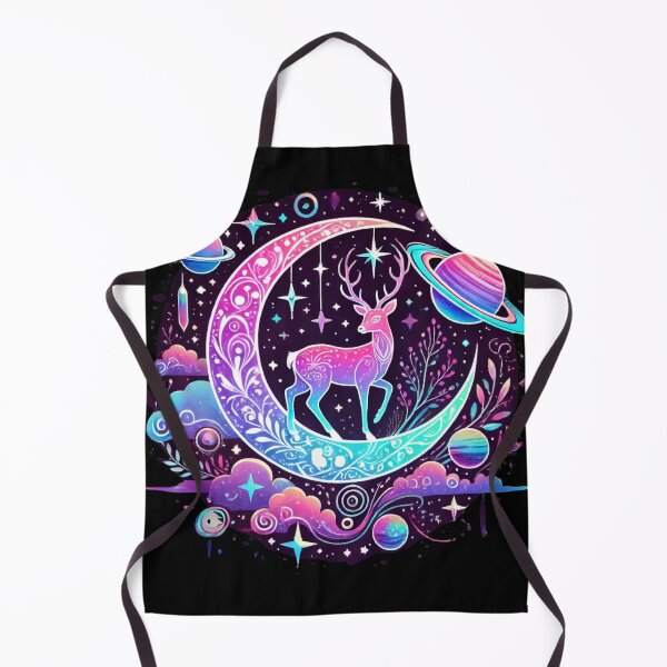 Item preview, Galactic Deer on the Moon designed and sold by HarriPaloma.