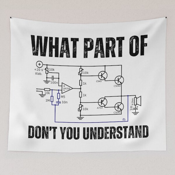 Item preview, What part of electronics don't you understand, electrical engineering designed and sold by NoetherSym.