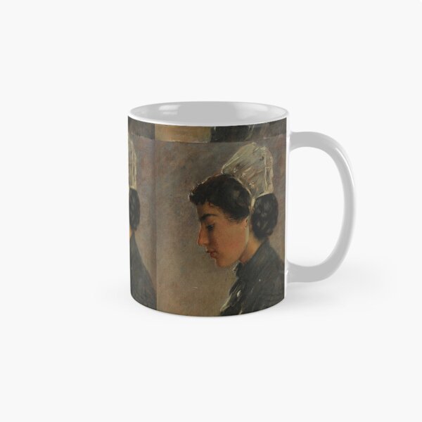 Item preview, Beautiful Maid Vintage antique art illustration designed and sold by Vintage Designs +.
