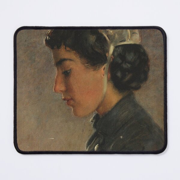 Item preview, Beautiful Maid Vintage antique art illustration designed and sold by Vintage Designs +.