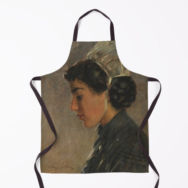 Item preview, Beautiful Maid Vintage antique art illustration designed and sold by Vintage Designs +.