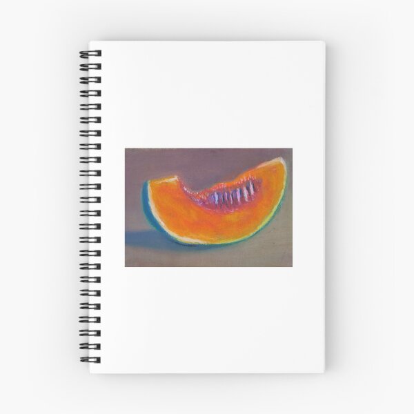 Item preview, Cantaloupe - Melon - Oil Pastel Painting designed and sold by Sky-99.