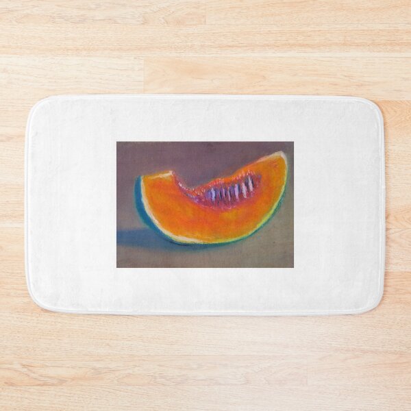 Item preview, Cantaloupe - Melon - Oil Pastel Painting designed and sold by Sky-99.
