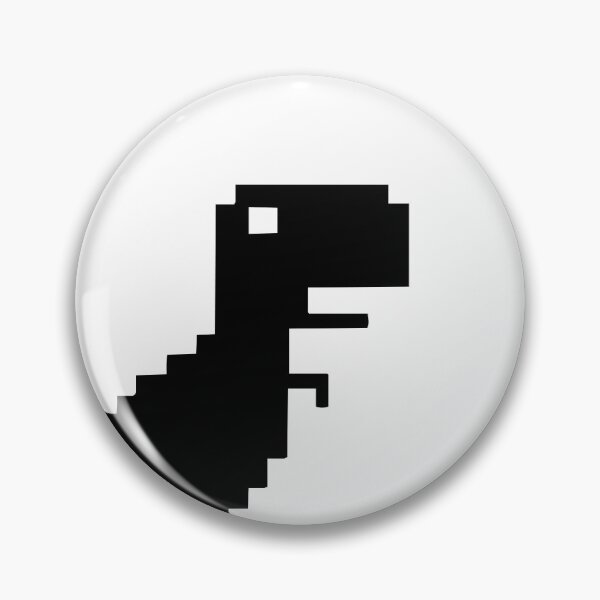 Item preview, Chrome Pixel T-Rex designed and sold by InkStation24.