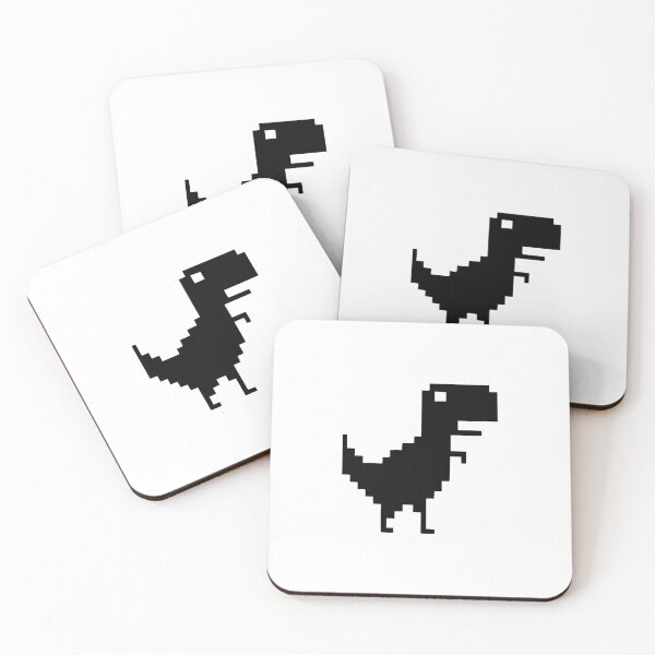Item preview, Chrome Pixel T-Rex designed and sold by InkStation24.