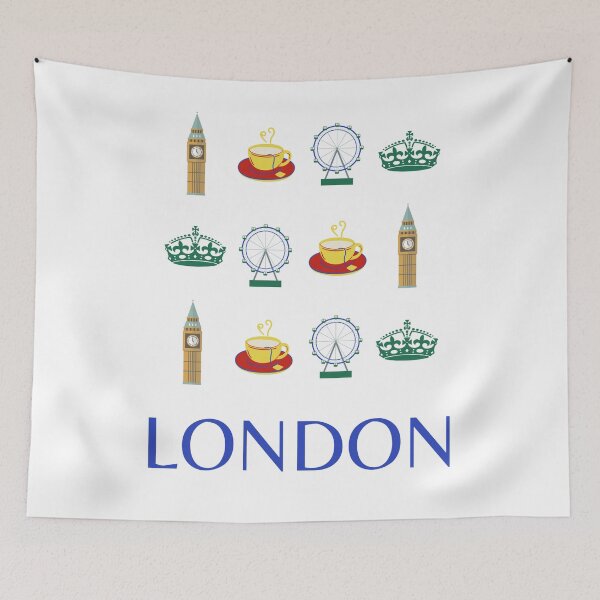Item preview, London Retro Art  designed and sold by Magic Love Art Print.