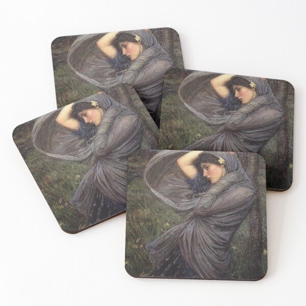 Item preview, Gypsy in Blue vintage painting artwork designed and sold by Vintage Designs +.