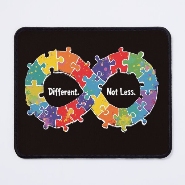 Item preview, Colorful Autism Awareness Infinity Puzzle designed and sold by ibobo4656.