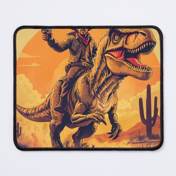 Item preview, Cowboy on dinosaur designed and sold by Andrewstg.