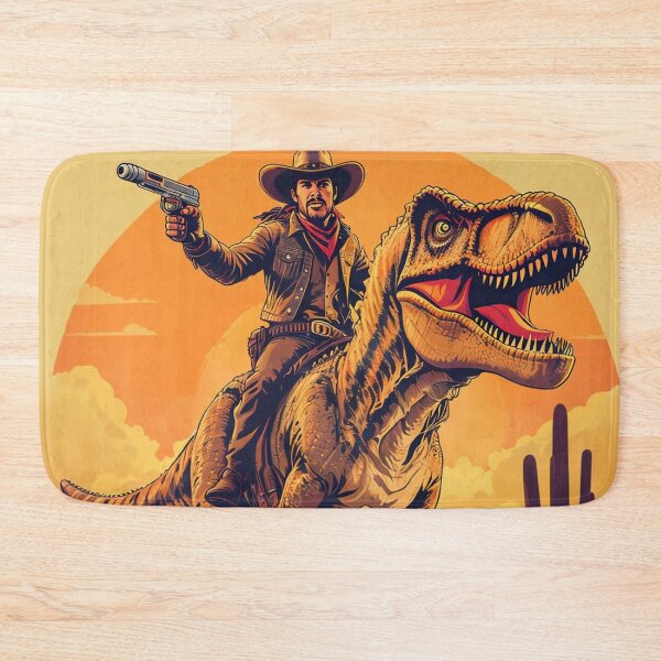 Item preview, Cowboy on dinosaur designed and sold by Andrewstg.