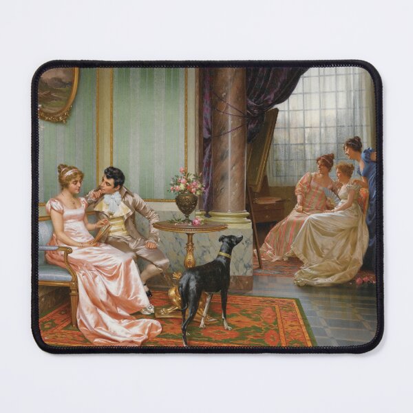 Item preview, Admiration by Vittorio Reggianini - Rococo Aesthetics designed and sold by InnerCitadel.