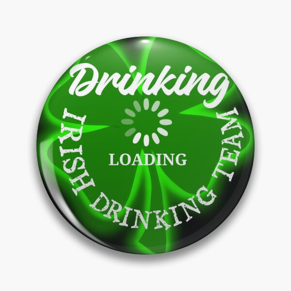 Item preview, Irish drinking team  designed and sold by TheEndDesign.