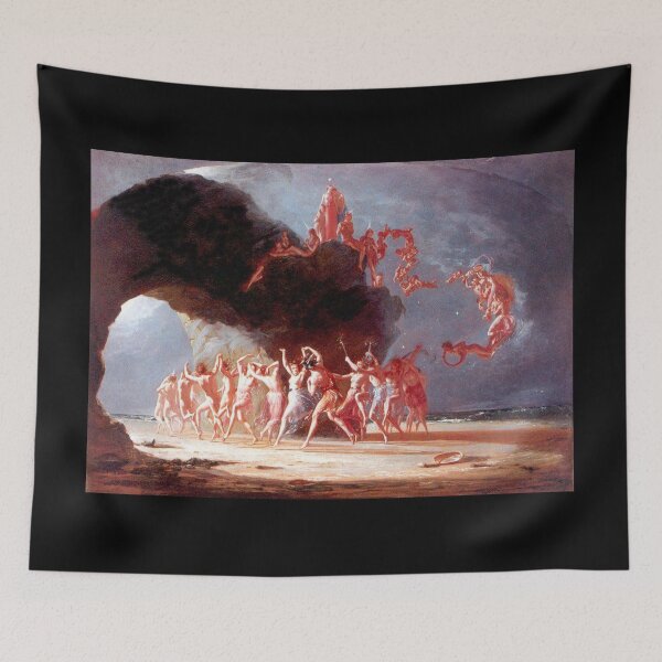 Item preview, Richard Dadd, ‘Come unto these yellow sands' vintage Fairy painting designed and sold by Vintage Designs +.