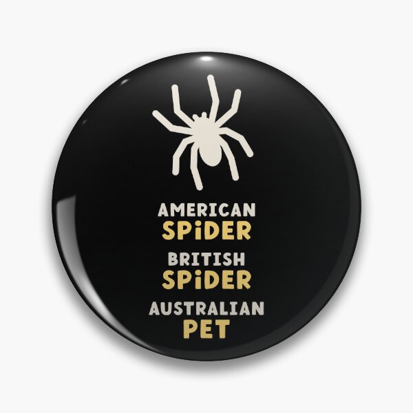Item preview, Spider Pet Funny English American Australian Language Pun designed and sold by eclecTEEq.