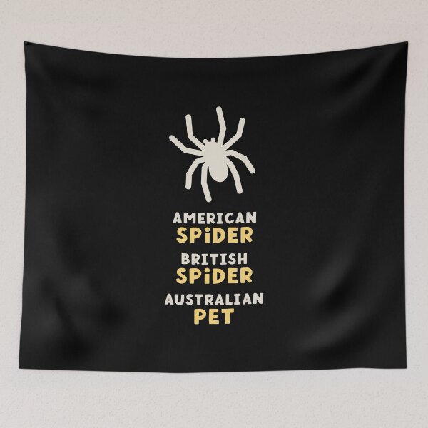 Item preview, Spider Pet Funny English American Australian Language Pun designed and sold by eclecTEEq.