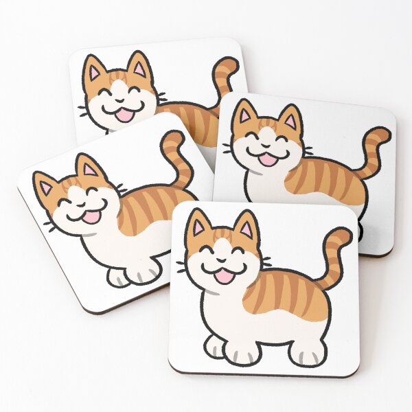 Item preview, Silly Marmalade Bicolor Orange and White Mackeral Tabby Cat designed and sold by ZorriSparkles.
