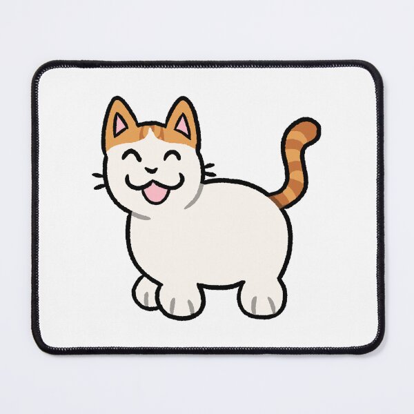 Item preview, Silly Marmalade Orange and White Van Mackeral Tabby Cat designed and sold by ZorriSparkles.