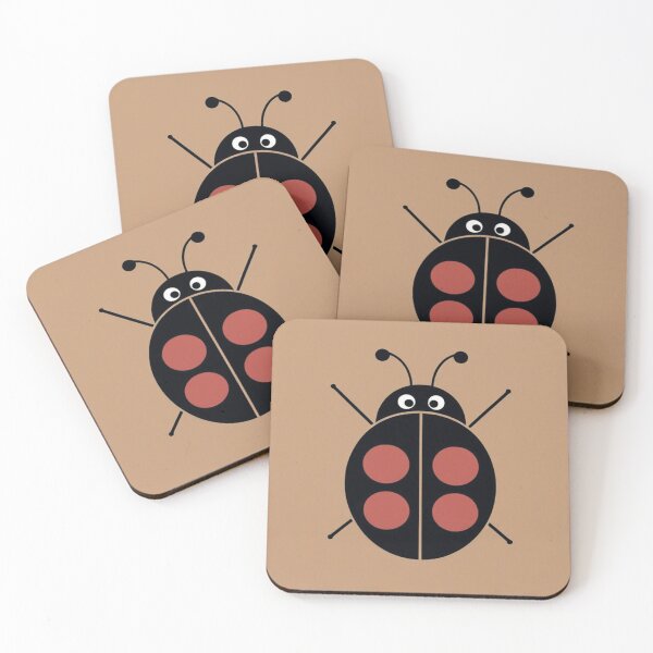 Item preview, Bold Ladybug - Minimalist & Playful designed and sold by glowarya.