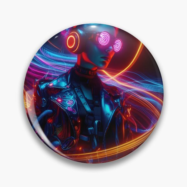 Item preview, Light painted Girl DJ designed and sold by Vibranta Studio.