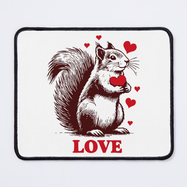 Item preview, Squirrel Love Valentines Day designed and sold by TomFrontierArt.