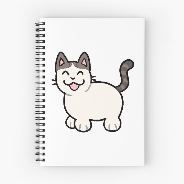 Item preview, Silly Brown and White Van Mackeral Tabby Cat designed and sold by ZorriSparkles.