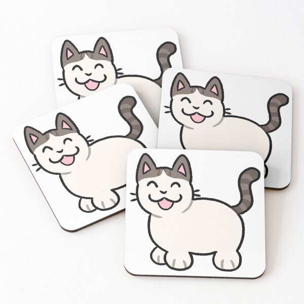 Item preview, Silly Brown and White Van Mackeral Tabby Cat designed and sold by ZorriSparkles.