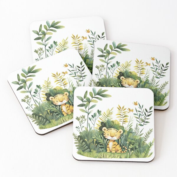 Item preview, "A Magical Tropic: Whimsical Watercolor Landscapes" designed and sold by NelenaArt.