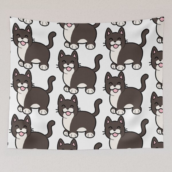 Item preview, Silly Chocolate Tuxedo Cat designed and sold by ZorriSparkles.