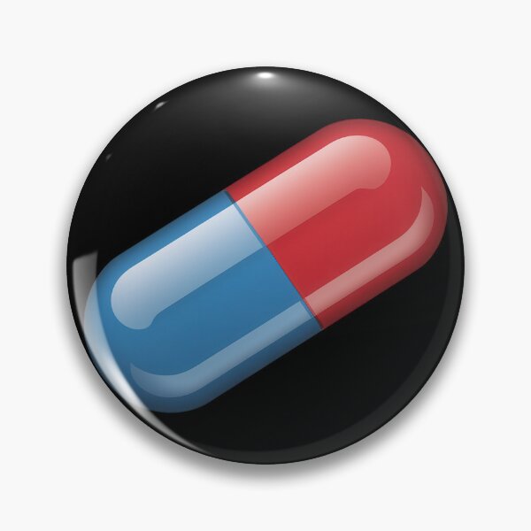 Item preview, Red Pill Blue Pill designed and sold by Angry Swan Designs.