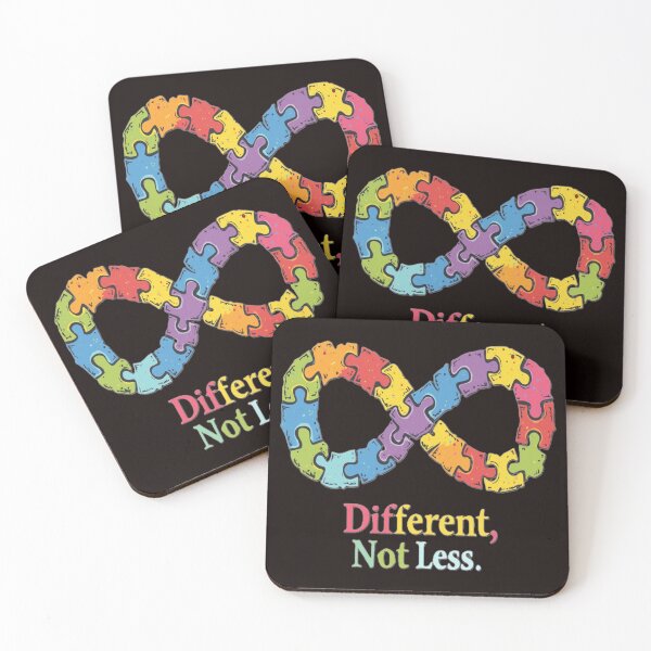 Item preview, Colorful Autism Awareness Infinity Puzzle designed and sold by ibobo4656.