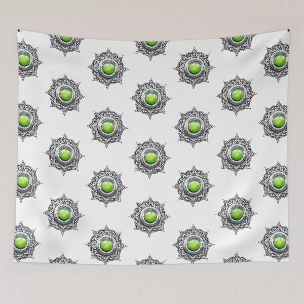 Item preview,  green mandala designed and sold by rossdecoart.