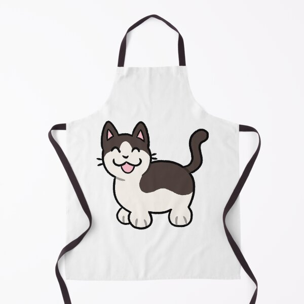 Item preview, Silly Chocolate and White Bicolor Cat designed and sold by ZorriSparkles.
