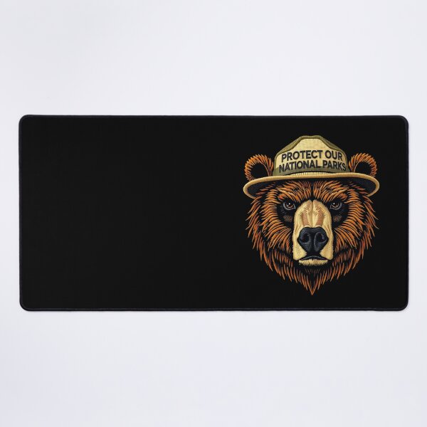 Item preview, protect our national parks bear designed and sold by svarupa.