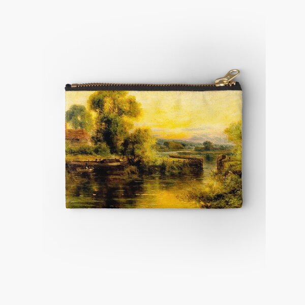 Item preview, Sunset River Landscape designed and sold by tomorrowsart.