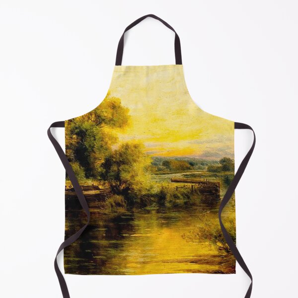 Item preview, Sunset River Landscape designed and sold by tomorrowsart.