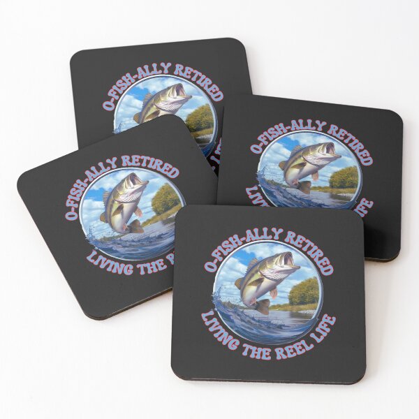 Item preview, O-Fish-Ally Retired: Living The Reel Life,  Fishing Every Day, No Alarms! designed and sold by elynne9.