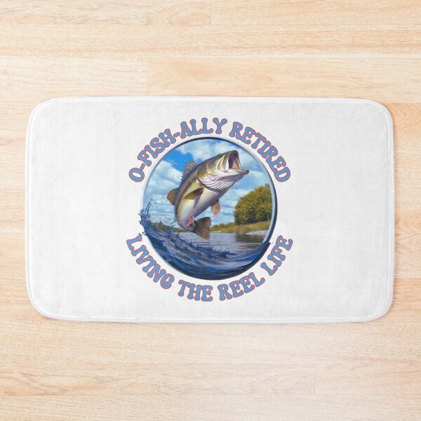 Item preview, O-Fish-Ally Retired: Living The Reel Life,  Fishing Every Day, No Alarms! designed and sold by elynne9.