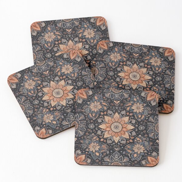 Item preview, Mandala design of floral elements with artistic vibe designed and sold by Designbes.