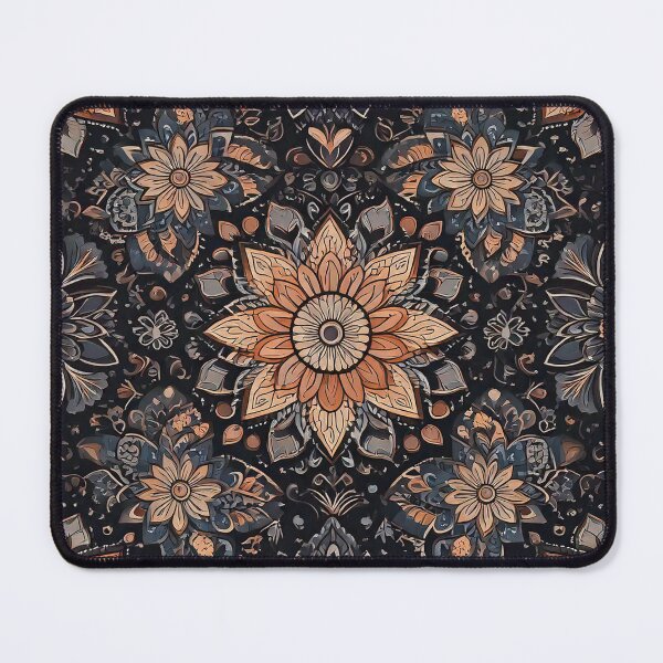Item preview, Mandala design of floral elements with artistic vibe designed and sold by Designbes.