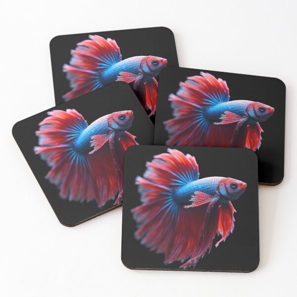 Item preview, Crimson Halfmoon Betta Fish designed and sold by artistree98.