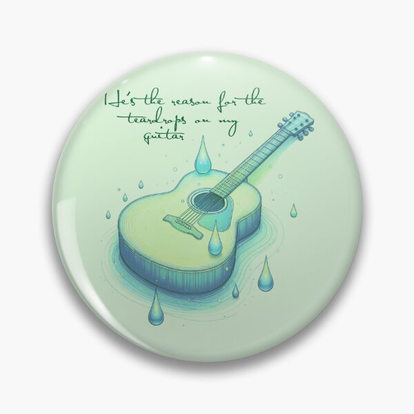 Item preview, teardrops on my guitar (taylors version) designed and sold by sadieillust.