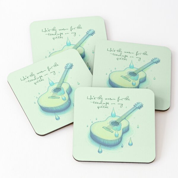 Item preview, teardrops on my guitar (taylors version) designed and sold by sadieillust.