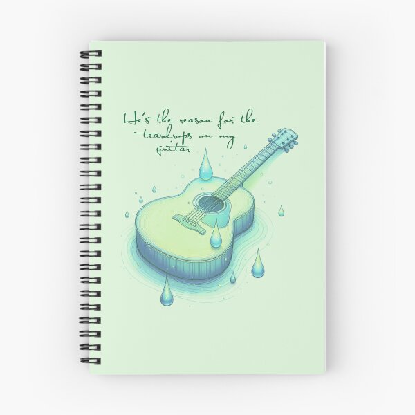 Item preview, teardrops on my guitar (taylors version) designed and sold by sadieillust.