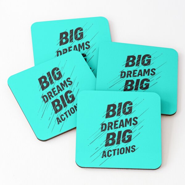 Item preview, Big Dreams Big Actions designed and sold by Aise06.