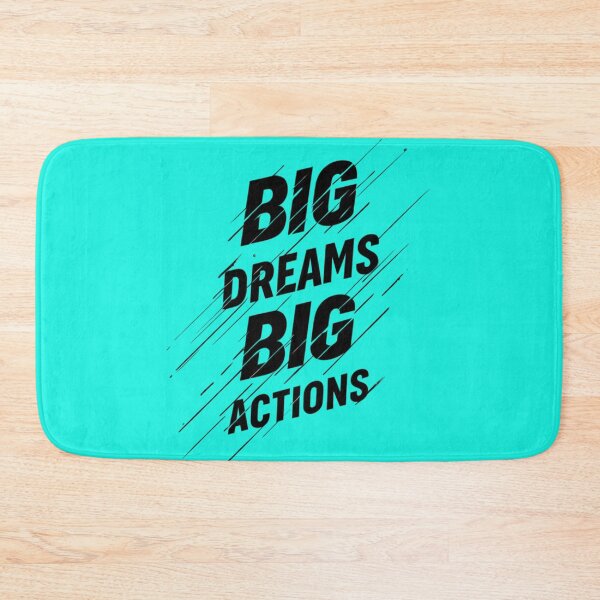 Item preview, Big Dreams Big Actions designed and sold by Aise06.