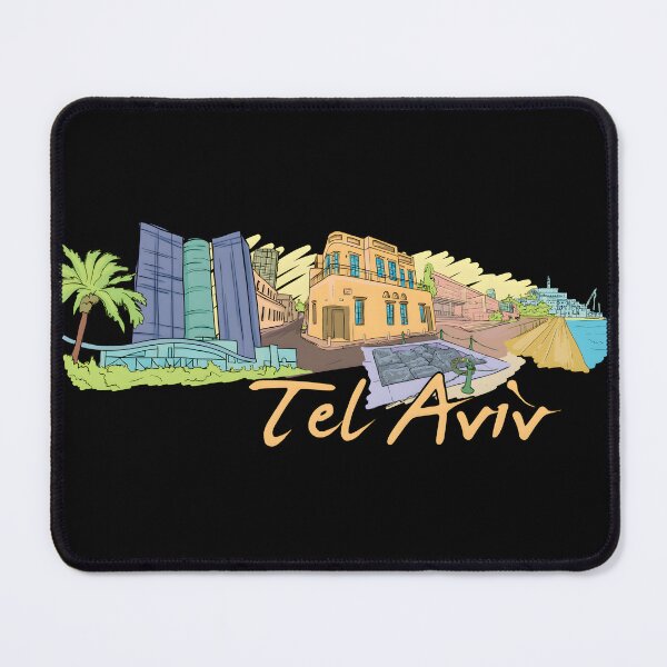 Item preview, Tel Aviv Skyline designed and sold by DarylWelsh2024.